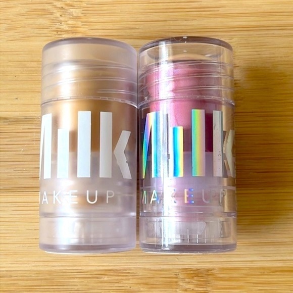 Brand New Milk Makeup Set of Blush Blur Holographic Sticks Lash & Brow Serum - Picture 10 of 16